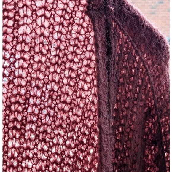 Free People Alpaca Blend Slouchy Knit Cardigan XS - Picture 6 of 10